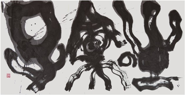 子規記念博物館「第12回石丸繁子書道展」―「タイトル−子規の生」